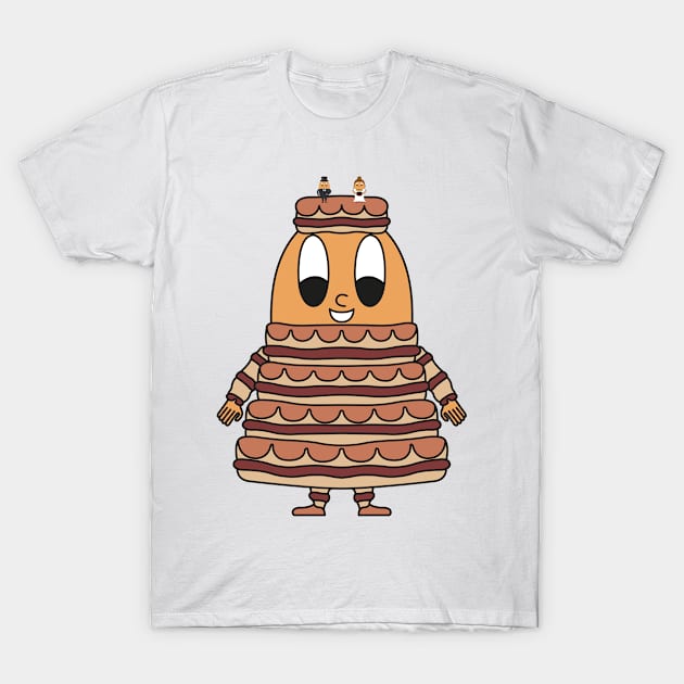 Wedding-Cake Egg T-Shirt by M.-P.-Mueller